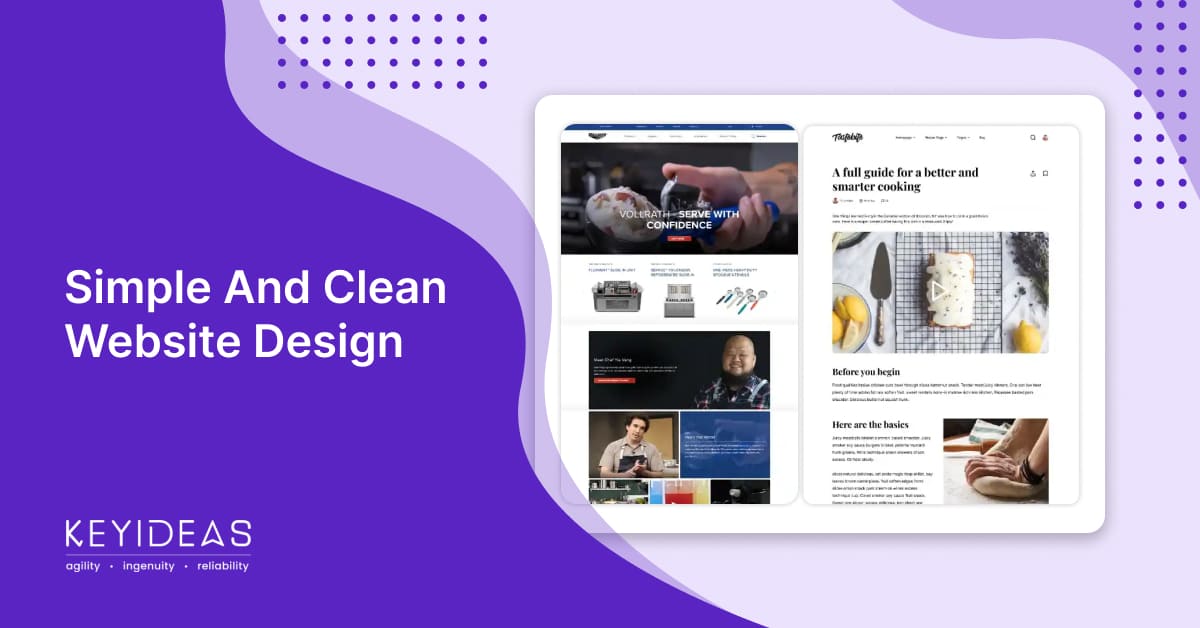 Simple And Clean Website Design